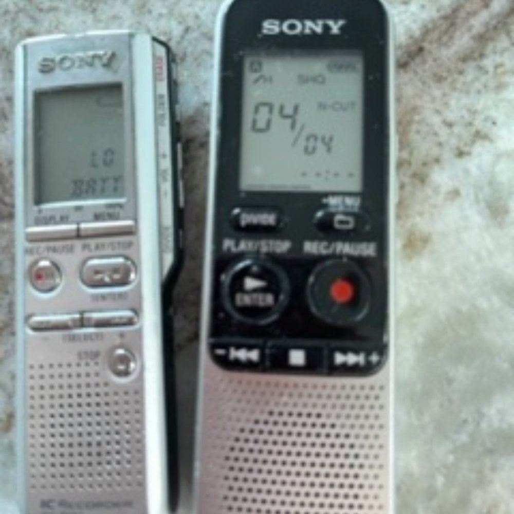 sony digital voice recorders